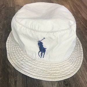 Polo Ralph Lauren bucket hat size L/XL beige color